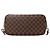 Borsa a mano Louis Vuitton Damier da donna Borsa Tote Neverfull MM Marrone Damier ebene - vista 3
