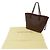 Borsa a mano Louis Vuitton Damier da donna Borsa Tote Neverfull MM Marrone Damier ebene - vista 7