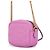 Gucci GG Marmont Schultertasche aus Leder mit Kette Lila - Ansicht 2
