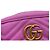 Gucci GG Marmont Schultertasche aus Leder mit Kette Lila - Ansicht 8