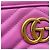 Gucci GG Marmont Schultertasche aus Leder mit Kette Lila - Ansicht 9