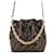 Noe Borsa a tracolla Louis Vuitton Monogram Sequin Marrone Nero Monogramma