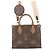 Borsa Louis Vuitton Monogram Reverse Giant OnTheGo PM Rosso
