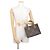 Borsa Louis Vuitton Monogram Reverse Giant OnTheGo PM Rosso - vista 4