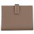 Hermès Cartera bi-fold Hermes Bearn Compact Gris pardo - vista 3