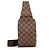 Borsa Louis Vuitton Damier Ebene Geronimos Marrone
