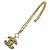 Collana Chanel Matelassé placcata oro D'oro - vista 3
