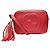Borsa a tracolla Small Disco in pelle Gucci Soho Rosso