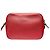 Borsa a tracolla Small Disco in pelle Gucci Soho Rosso - vista 2