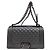 Borsa Chanel in pelle nera Nero