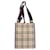 Borsa a tracolla lunga Burberry Check Marrone Beige - vista 2