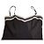 Vestido Ted Baker negro con rayas blancas - vista 4