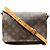 Borsa a tracolla Louis Vuitton Musette Tango Marrone Monogramma
