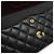 Borsa a tracolla con catena Chanel Matelasse in pelle d'agnello Nero - vista 8