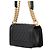 Borsa a tracolla Chanel Boy Matelassé Nera Nero - vista 2