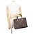 Borsa Tote Louis Vuitton Monogram Reverse Giant OnTheGo MM Marrone - vista 4