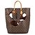 Louis Vuitton Monogram Handtasche Braun