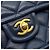 Borsa a tracolla Chanel Mini Matelassé con catena Blu navy - vista 8