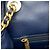 Borsa a tracolla Chanel Mini Matelassé con catena Blu navy - vista 9