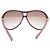 Óculos de sol aviador oversized MARC JACOBS vermelhos com lentes degradê marrom retrô - vista 4