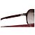 Óculos de sol aviador oversized MARC JACOBS vermelhos com lentes degradê marrom retrô - vista 6