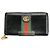 Cartera Gucci GG Zip Around Long Marmont de piel Negro