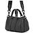 Bolso de mano Louis Vuitton Keepall Bandoulière 25 Monogram Negro - vista 2