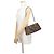 Borsa a mano OnTheGo EW con catena Louis Vuitton Monogram Reverse Giant Rosso - vista 5