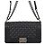 Borsa a tracolla Chanel Matelassé Nera Nero