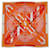 Hermès Stola in cashmere e seta Hermes Orange e White Bianco Arancione