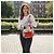 Zaino MARC JACOBS in eco-pelliccia con logo Graffiti Red Pocket Cuddle Rosa Bianco Rosso Blu D'oro Verde Porpora - vista 18