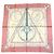 Hermès La Musique des Sphères 90 cm Seidentuch - Rosa Pink Weiß Blau Beige Grün
