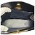 Borsa a tracolla in pelle Cartier Sapphire Line D'oro Blu navy - vista 5