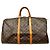 Louis Vuitton Keepall 50 Boston Bag Marrone Monogramma - vista 2