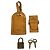 Louis Vuitton Keepall 50 Boston Bag Marrone Monogramma - vista 5