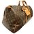Louis Vuitton Keepall 50 Boston Bag Marrone Monogramma - vista 8