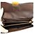 Louis Vuitton Portefeuille Sistina Long Wallet Marrone - vista 3