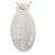 Colar Tiffany & Co. Oval Tag Silver Prata