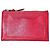 Hermès Monedero Hermes Clarisse PM en piel Chevre Mysore rojo Roja