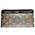 Cartera Slim / Monedero Louis Vuitton Castaño Monograma