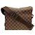 Borsa a tracolla Louis Vuitton Naviglio Marrone Damier ebene