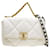 Chanel 19 Flap Quilted Leather Medium Bianco