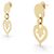 ORECCHINI O.J. PERRIN LEGENDES ORO GIALLO 18K 4.71GR CUORE D'oro - vista 2