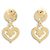 ORECCHINI O.J. PERRIN LEGENDES ORO GIALLO 18K 4.71GR CUORE D'oro - vista 3