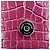 Borsa a tracolla Saint Laurent Sunset Medium in pelle goffrata croc Burgundy Rosso Bordò - vista 11