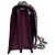 Borsa a tracolla Saint Laurent Sunset Medium in pelle goffrata croc Burgundy Rosso Bordò - vista 5