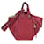Loewe Hammock Leather Small Bordò  - vista 1