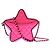 Borsa Chanel Pink Star in pelle rosa - vista 2