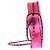 Borsa Chanel Pink Star in pelle rosa - vista 5