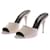 Yves Saint Laurent Mules blanches à talons  - vue 1